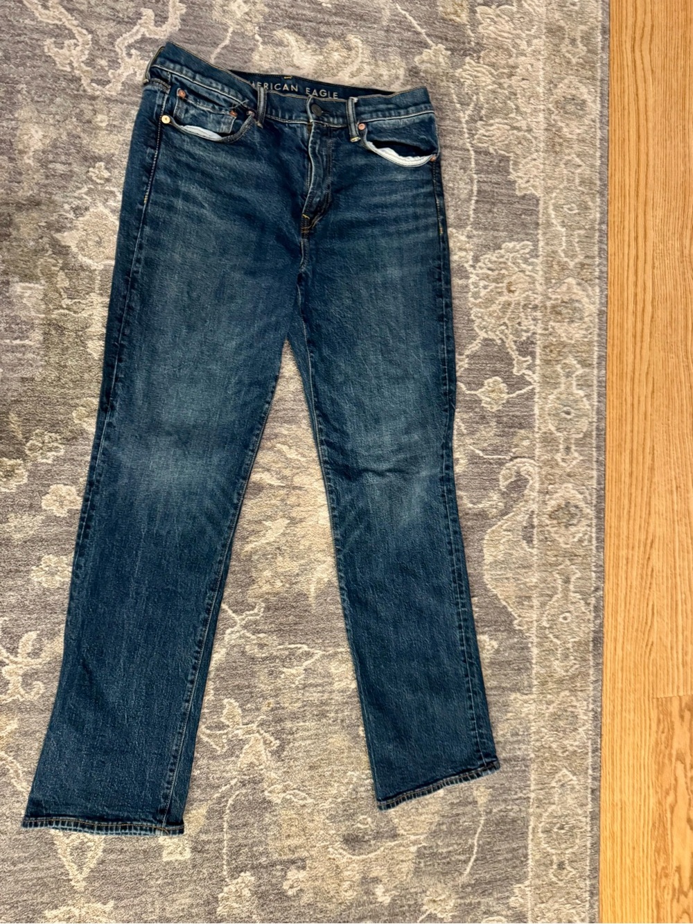 American Eagle Outfitters Dark Blue Men's Jeans 33x34